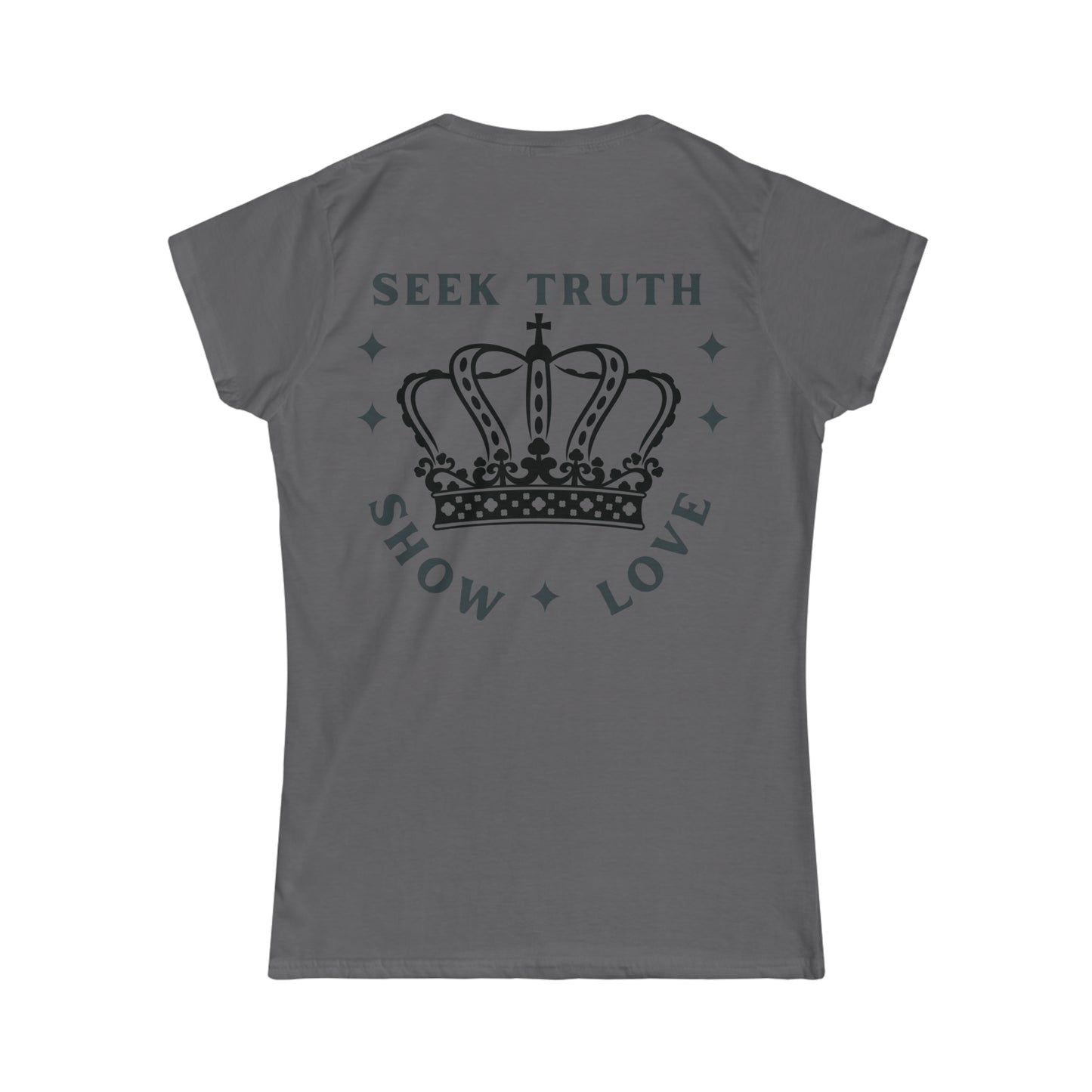 Seek Royal Truth Women's Softstyle Tee