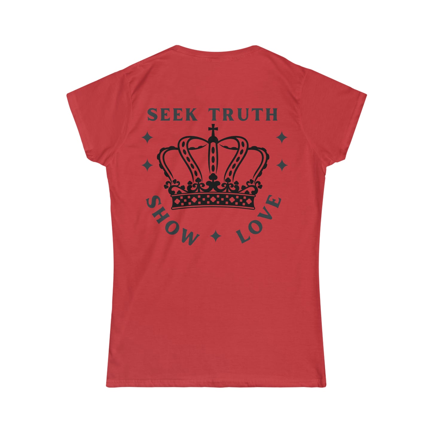 Seek Royal Truth Women's Softstyle Tee