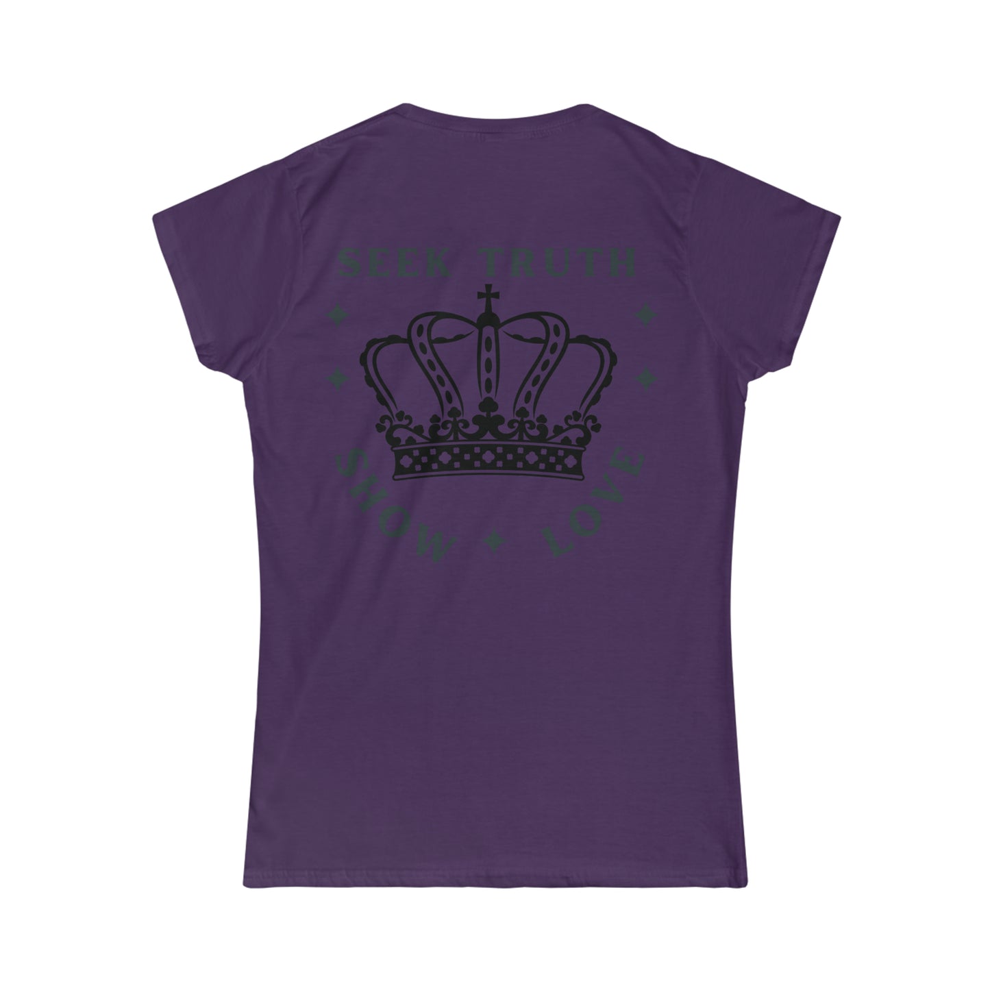 Seek Royal Truth Women's Softstyle Tee