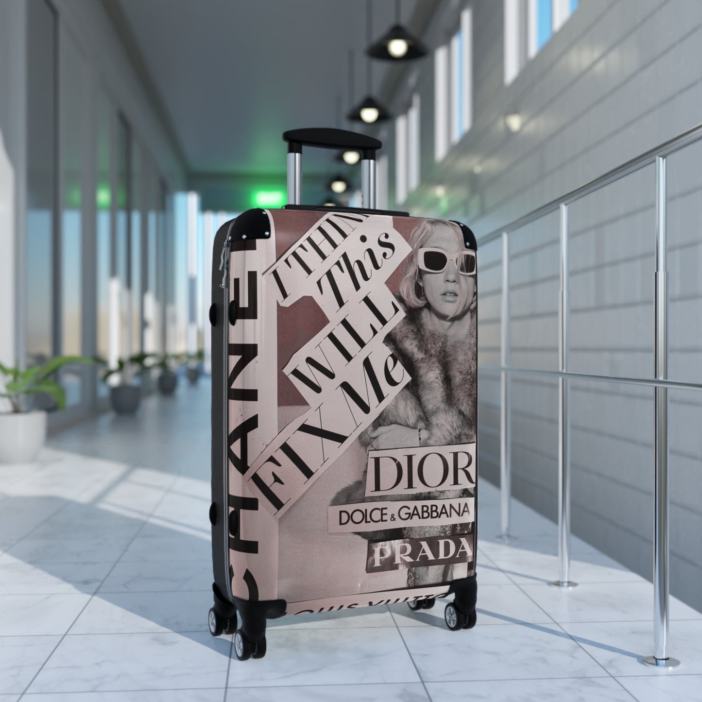 GIVE ME NXNSENSE“Fix Me” Suitcase