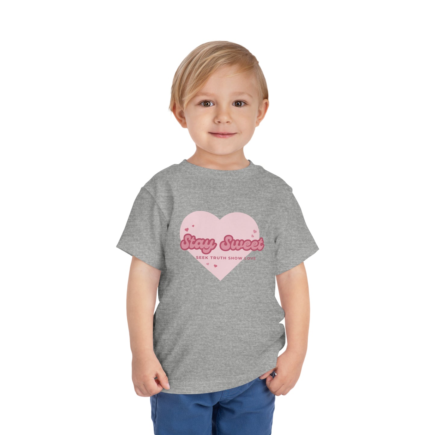 Sweetheart Toddler Short Sleeve Tee