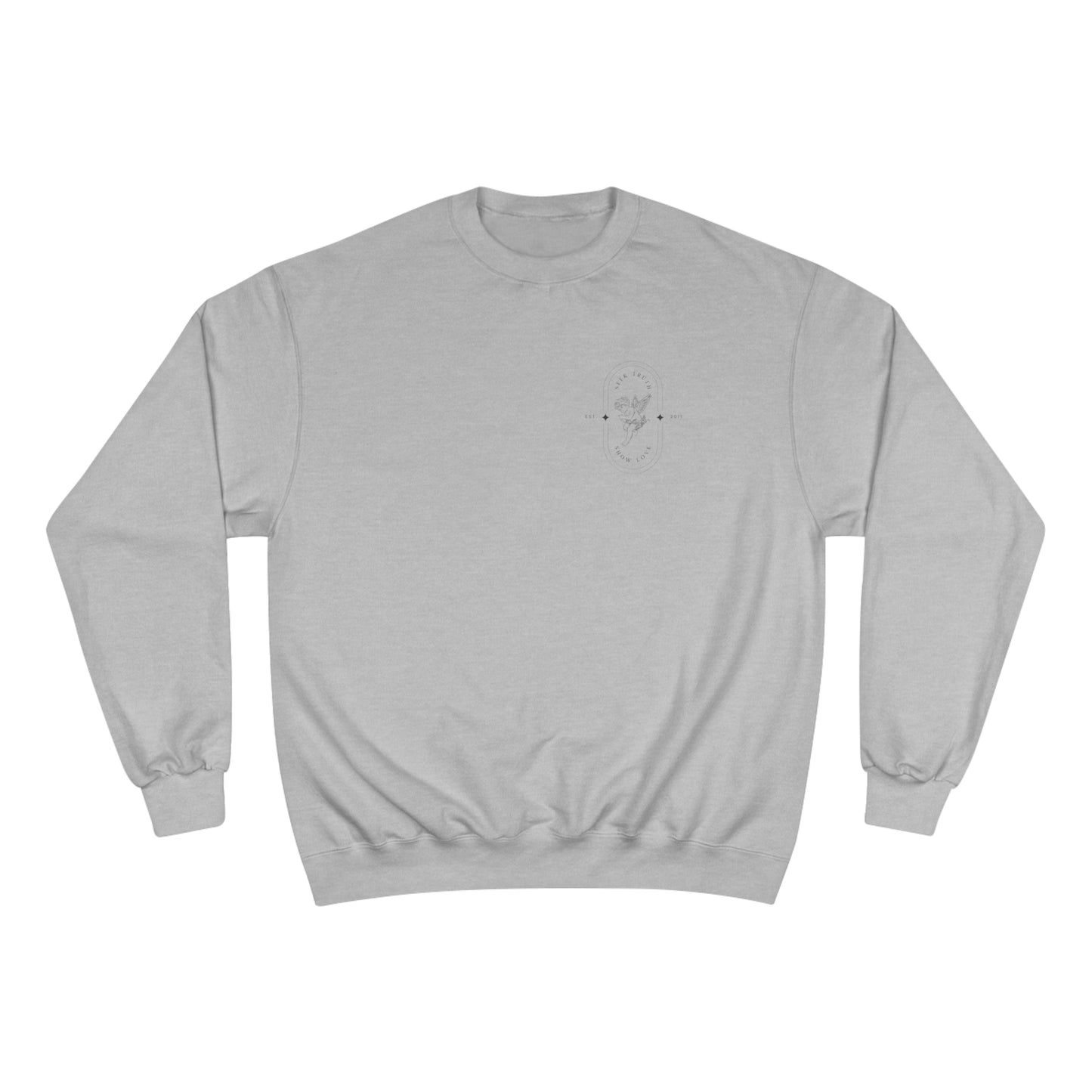 GIVE ME NXNSENSE - SEEK TRUTH SHOW LOVE Angelic Champion Sweatshirt