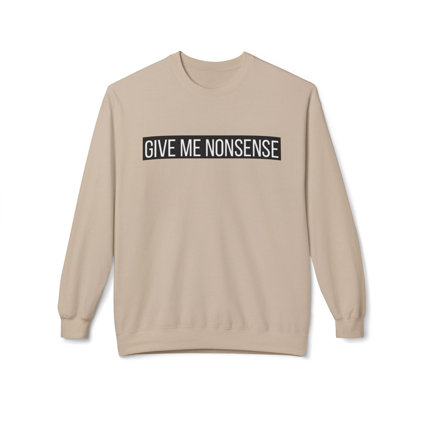 nonsense original Unisex Midweight Softstyle Fleece Crewneck Sweatshirt