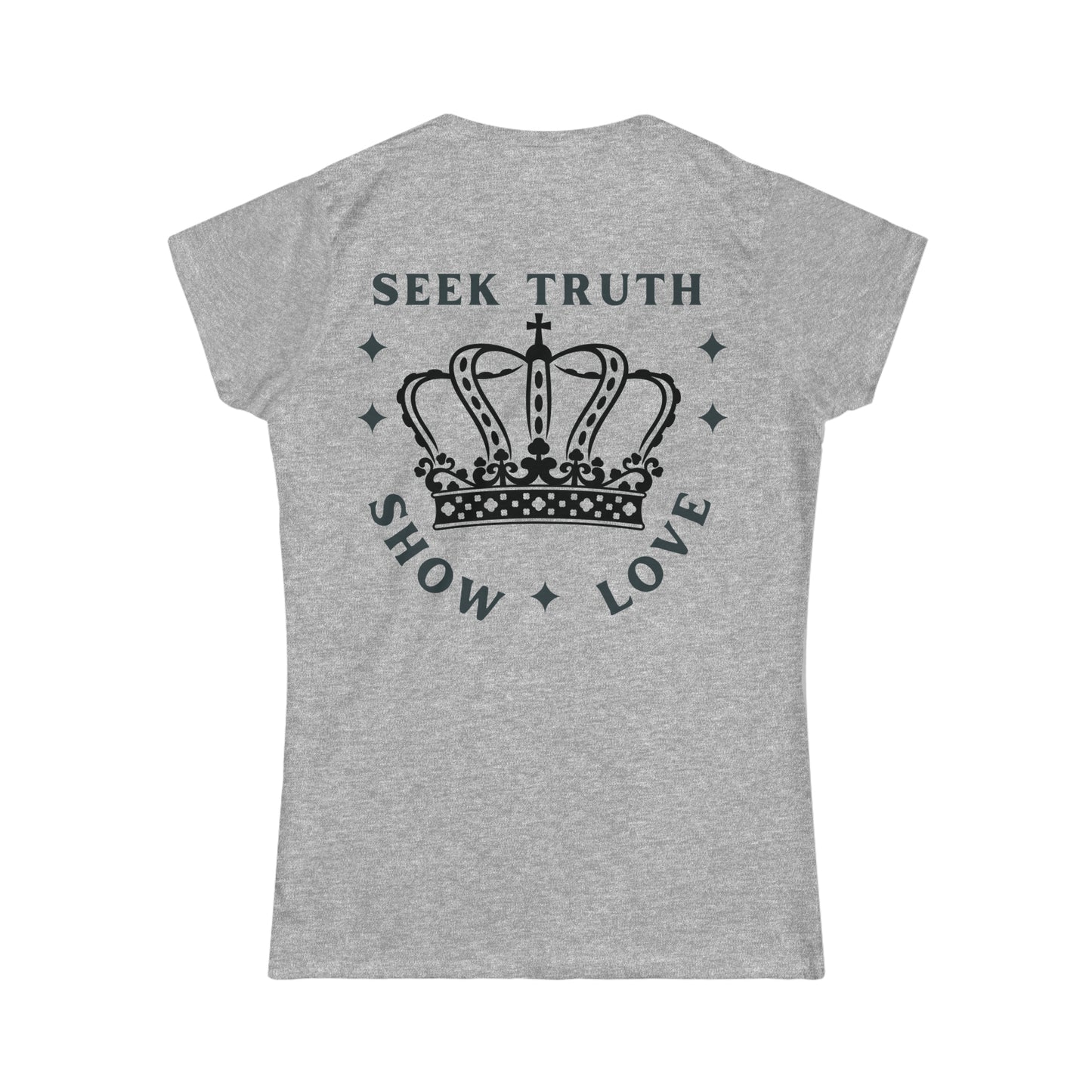 Seek Royal Truth Women's Softstyle Tee