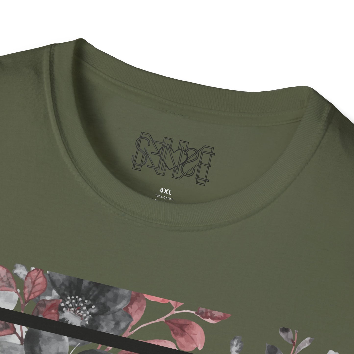 GIVE ME NXNSENSE “Save the flowers” Unisex Softstyle T-Shirt