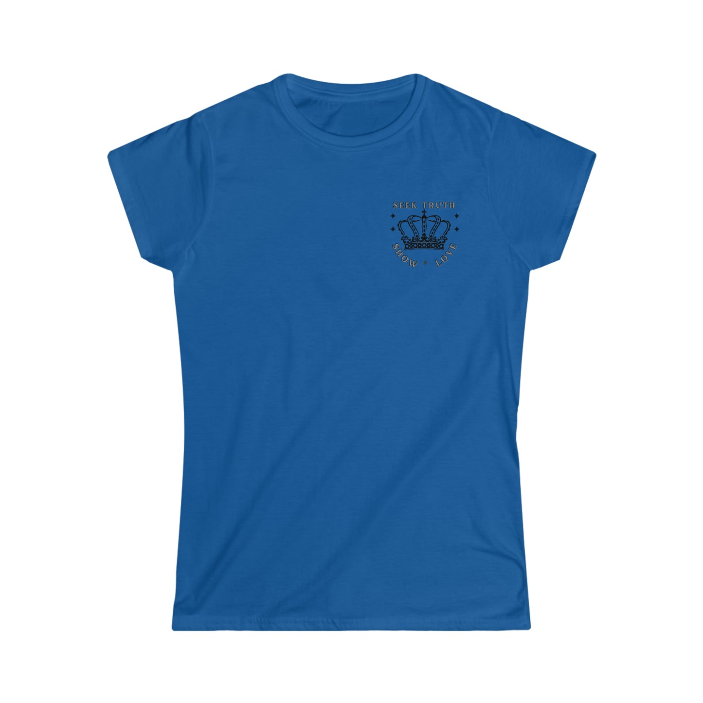 Seek Royal Truth Women's Softstyle Tee