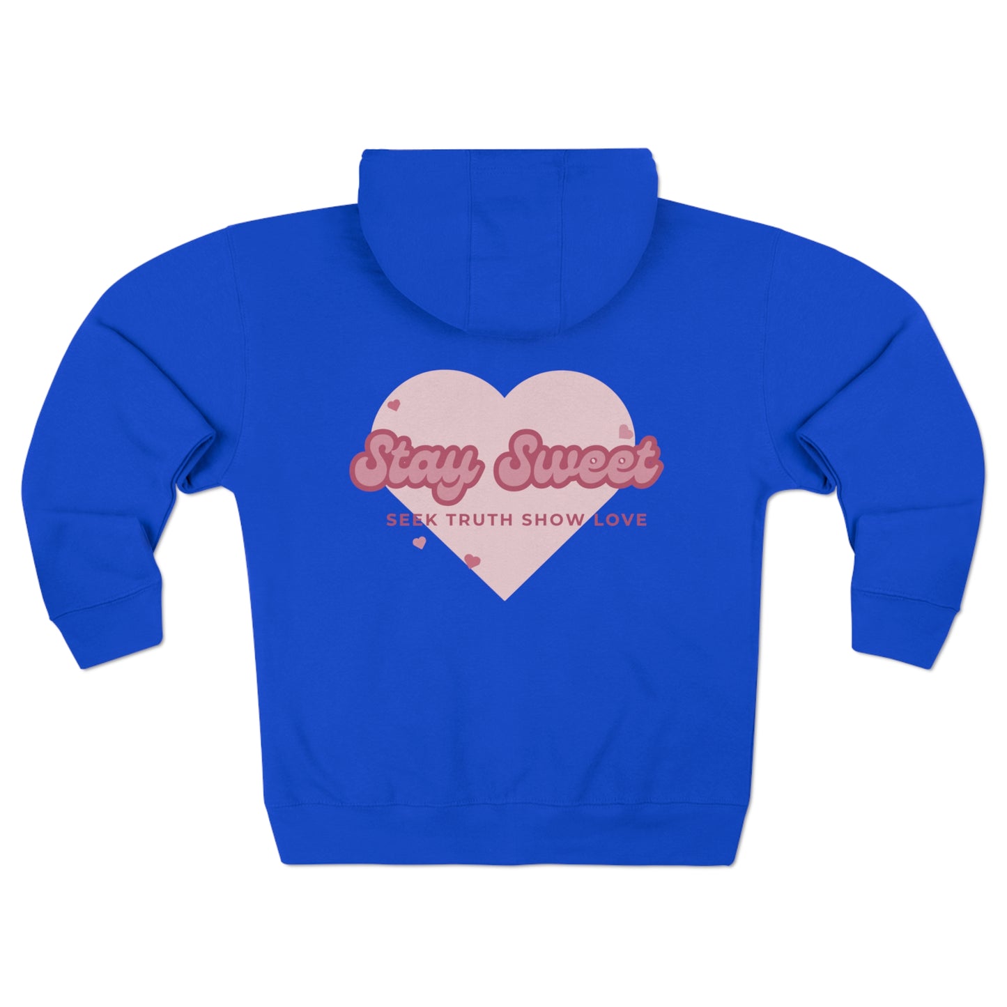 Sweetheart Unisex Zip Hoodie