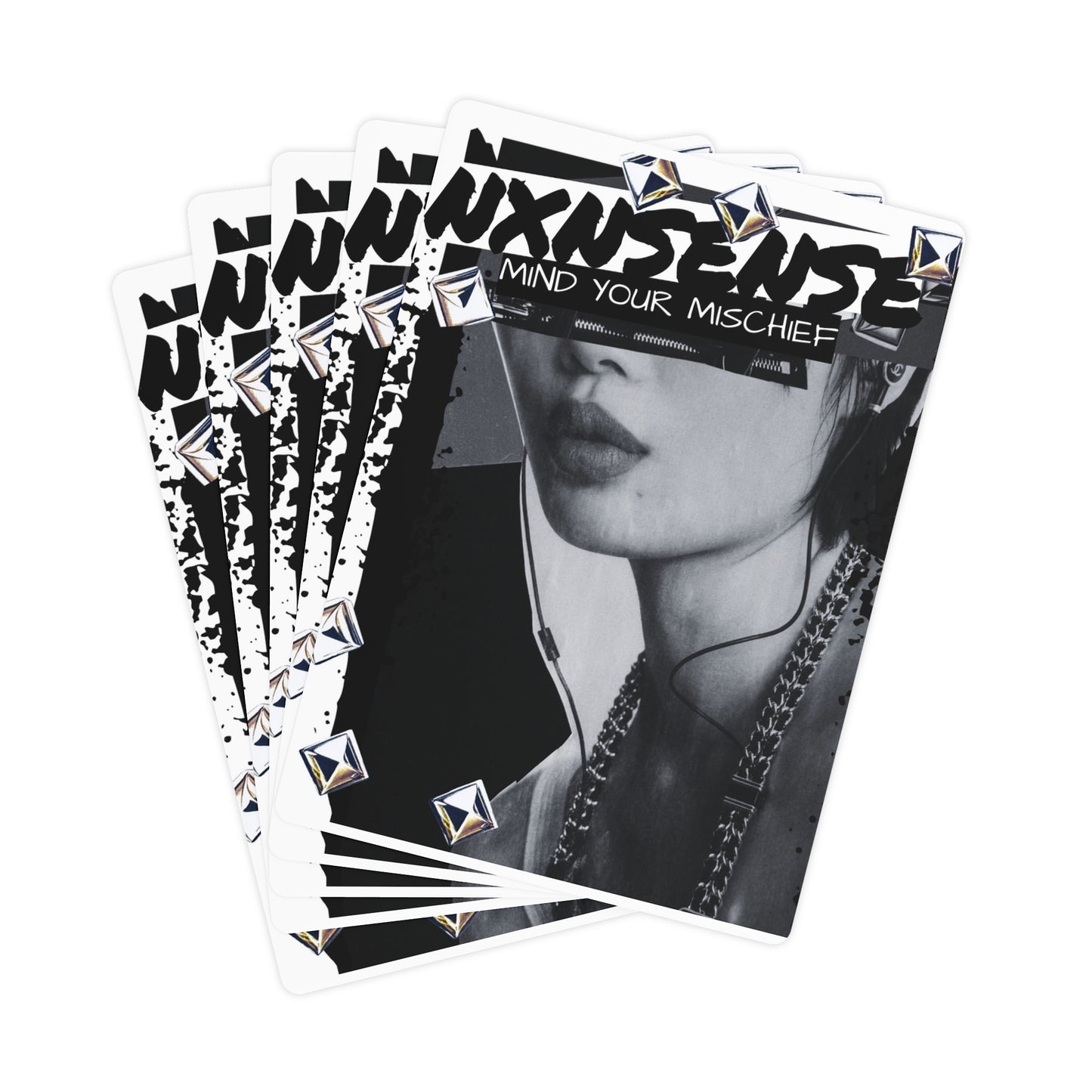 GIVE ME NXNSENSE “Mischief” Poker Cards