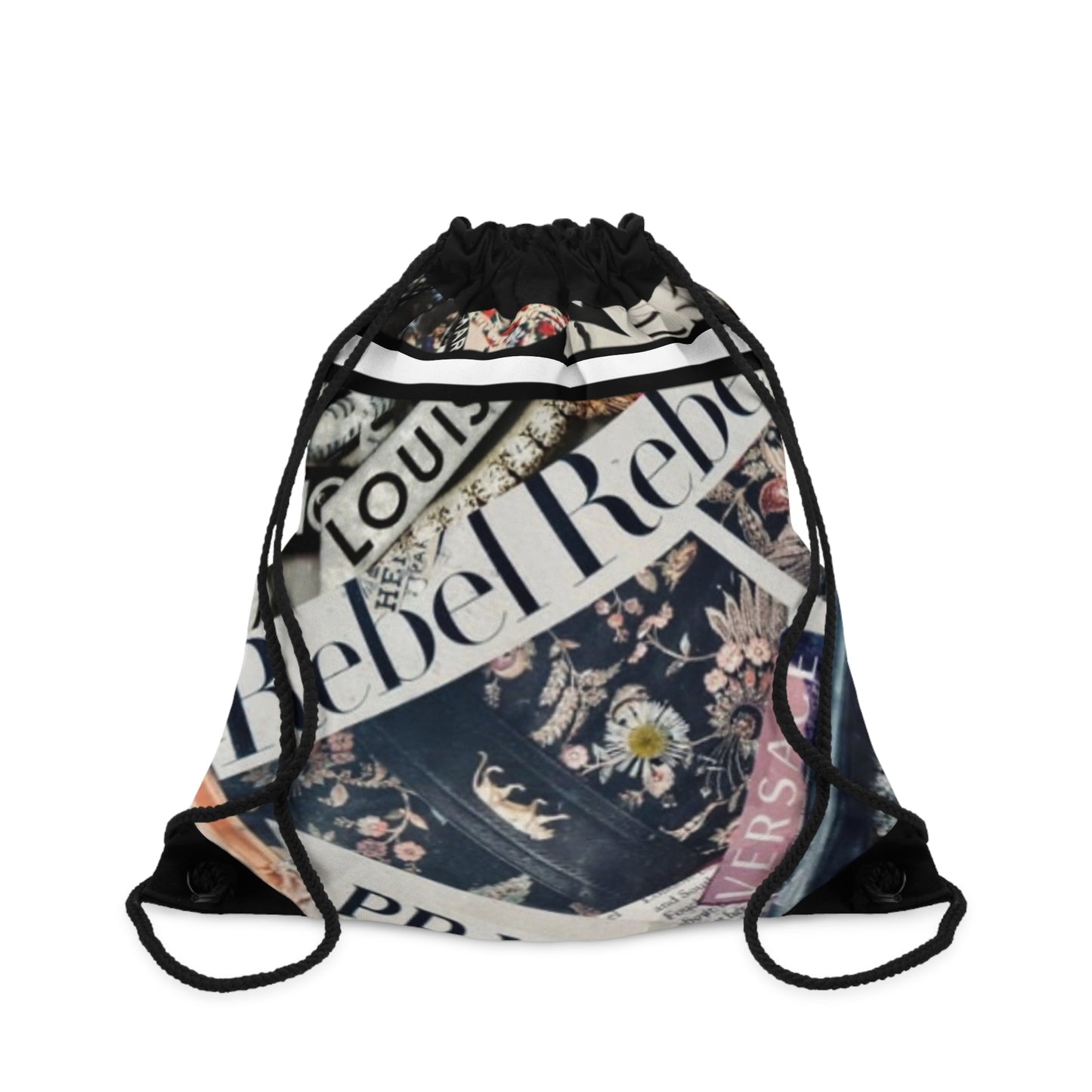 GIVE ME NXNSENSE “Rebel Rebel” Drawstring Bag