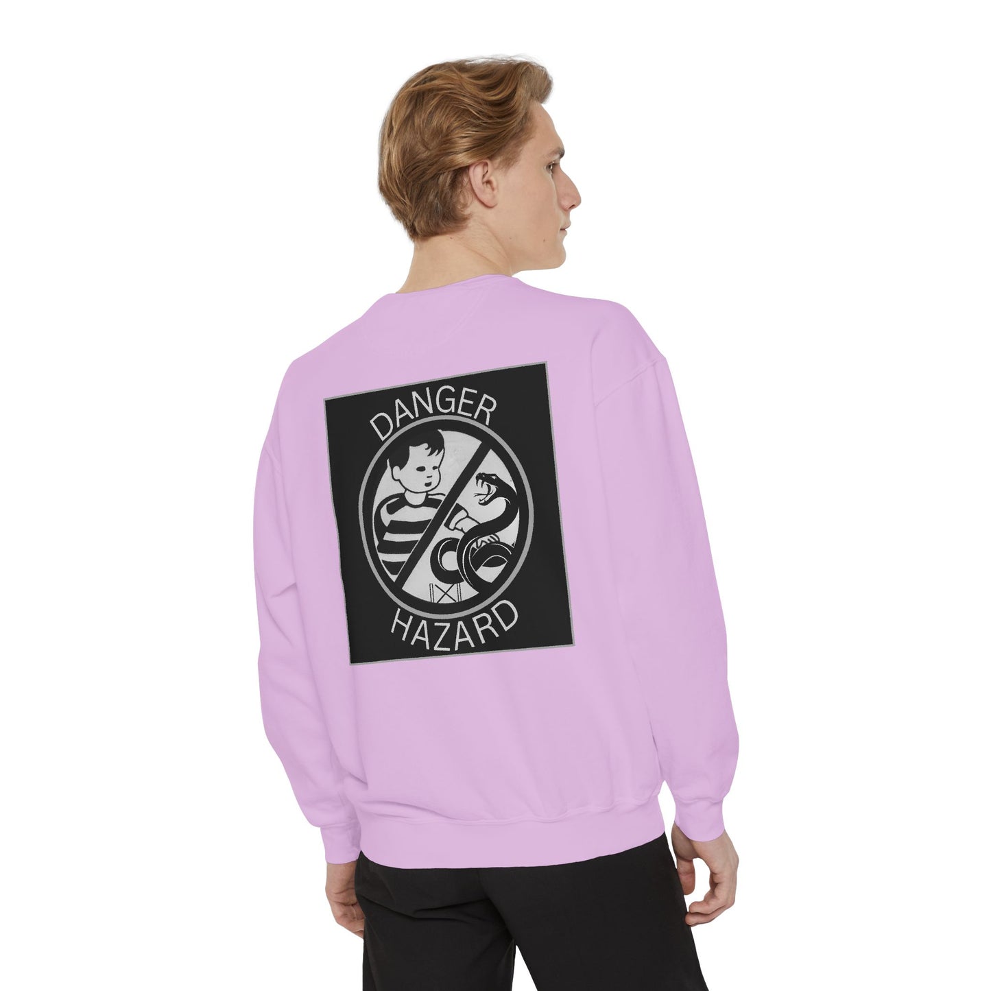 NXNSENSE Danger Hazard Unisex Garment-Dyed Sweatshirt