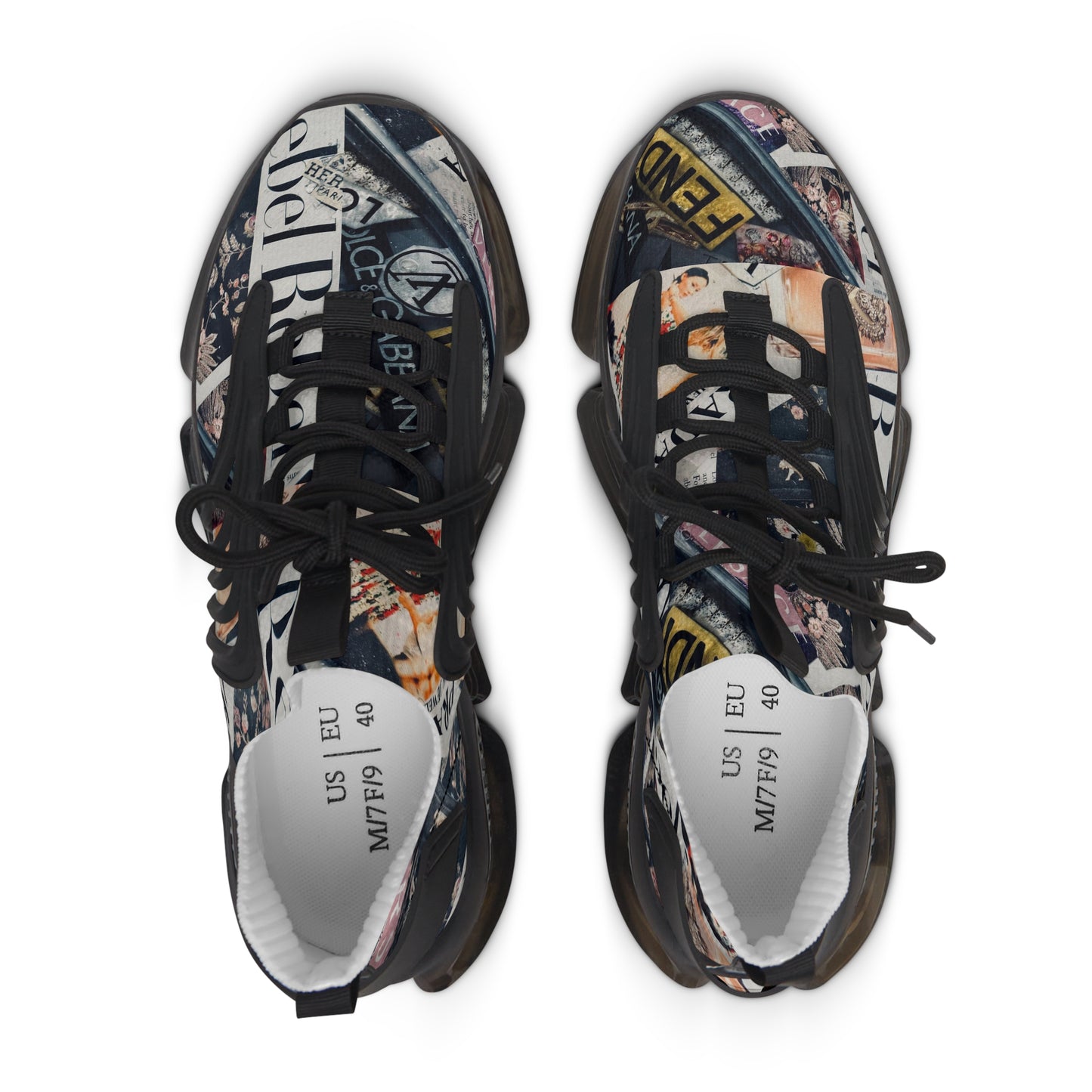 GIVE ME NXNSENSE “Rebel Rebel” Women's Mesh Sneakers