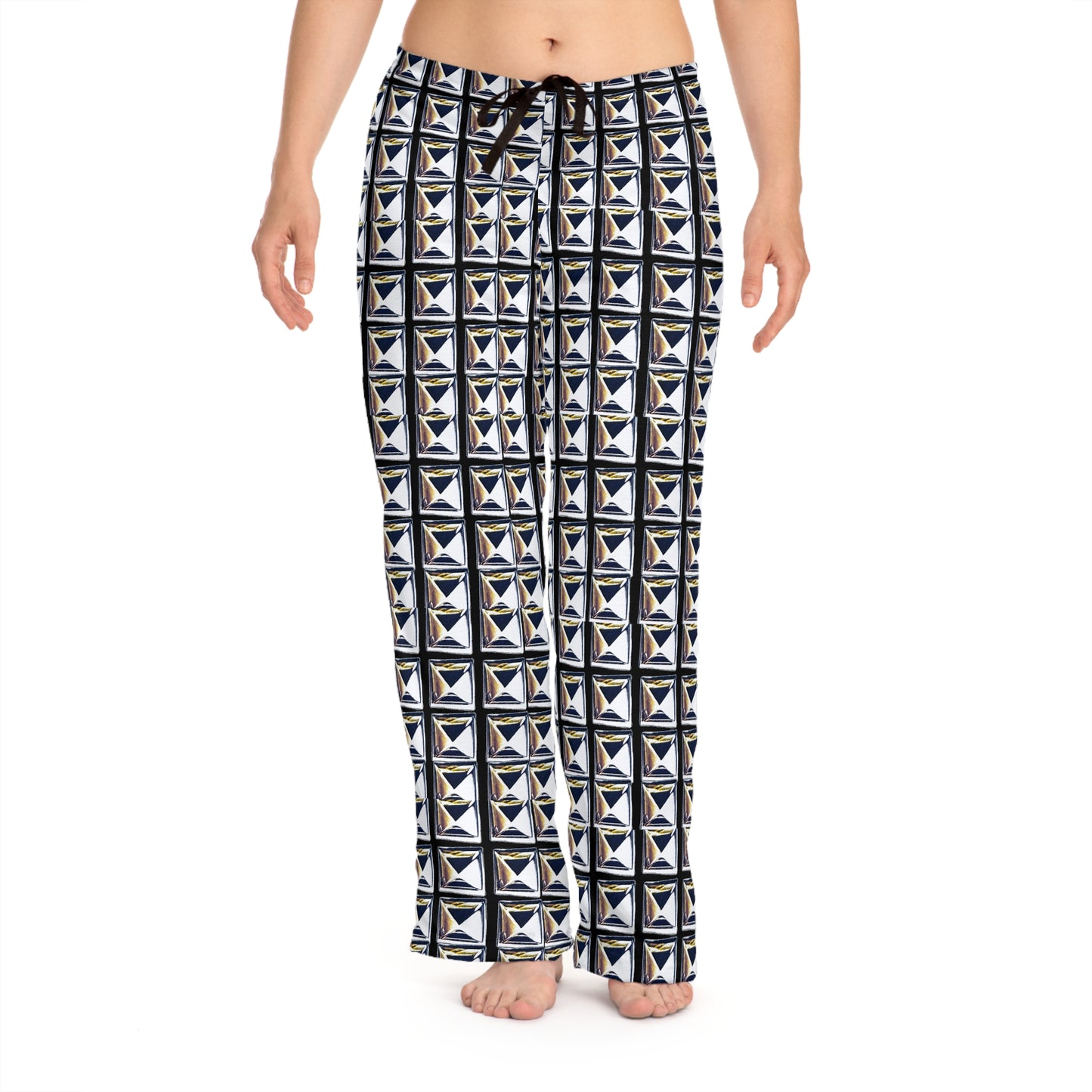 Studs and kisses Women's Pajama Pants (AOP)