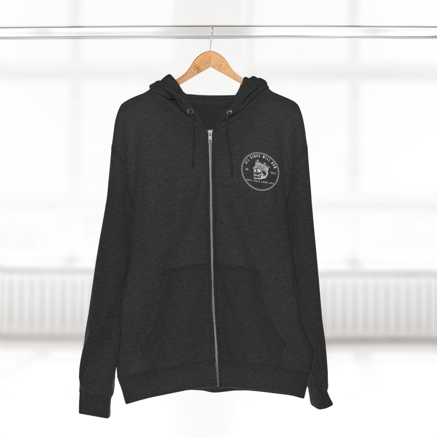 All Kings Unisex Zip Hoodie