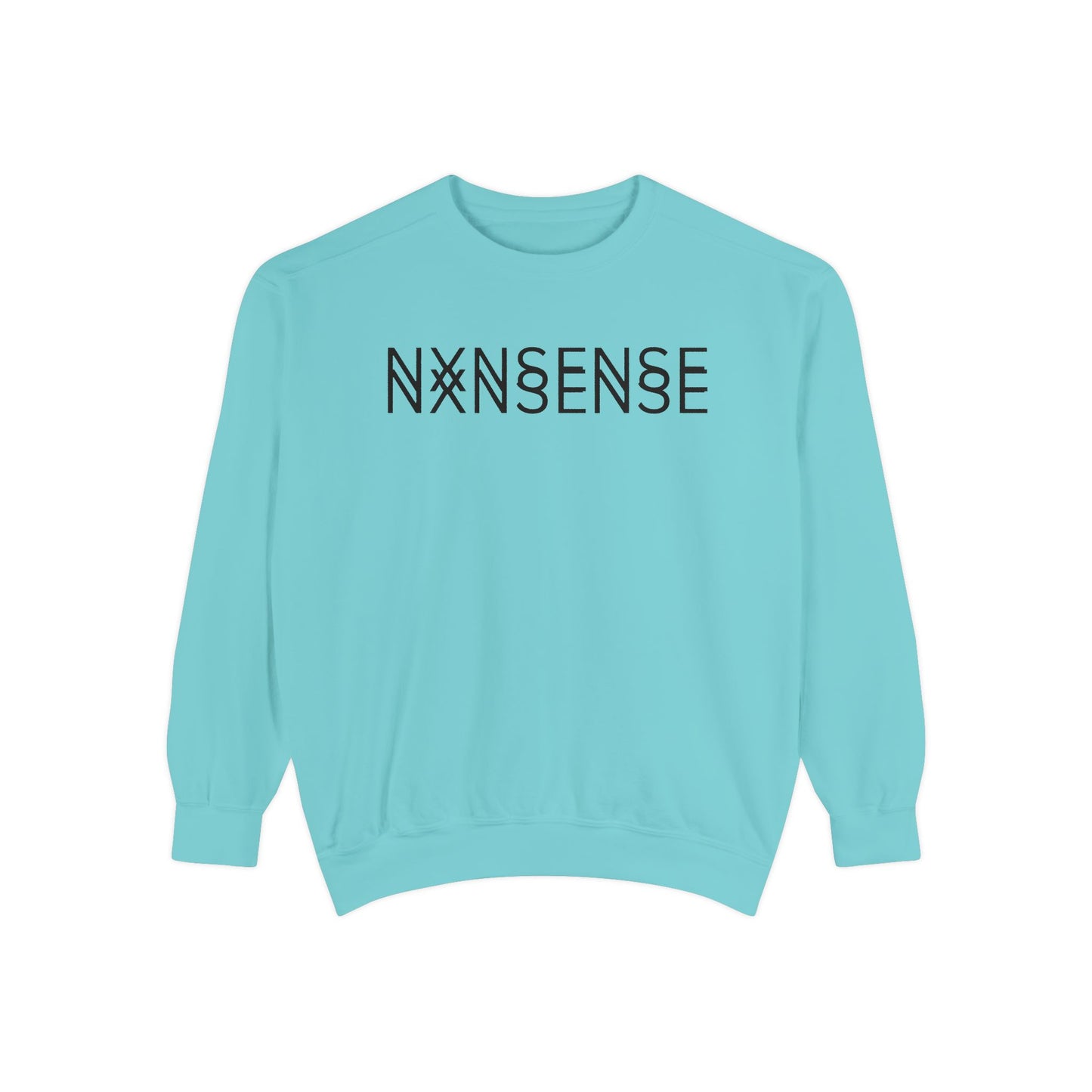 NXNSENSE double vision Sweatshirt- Minimalist design by Give Me Nxnsense