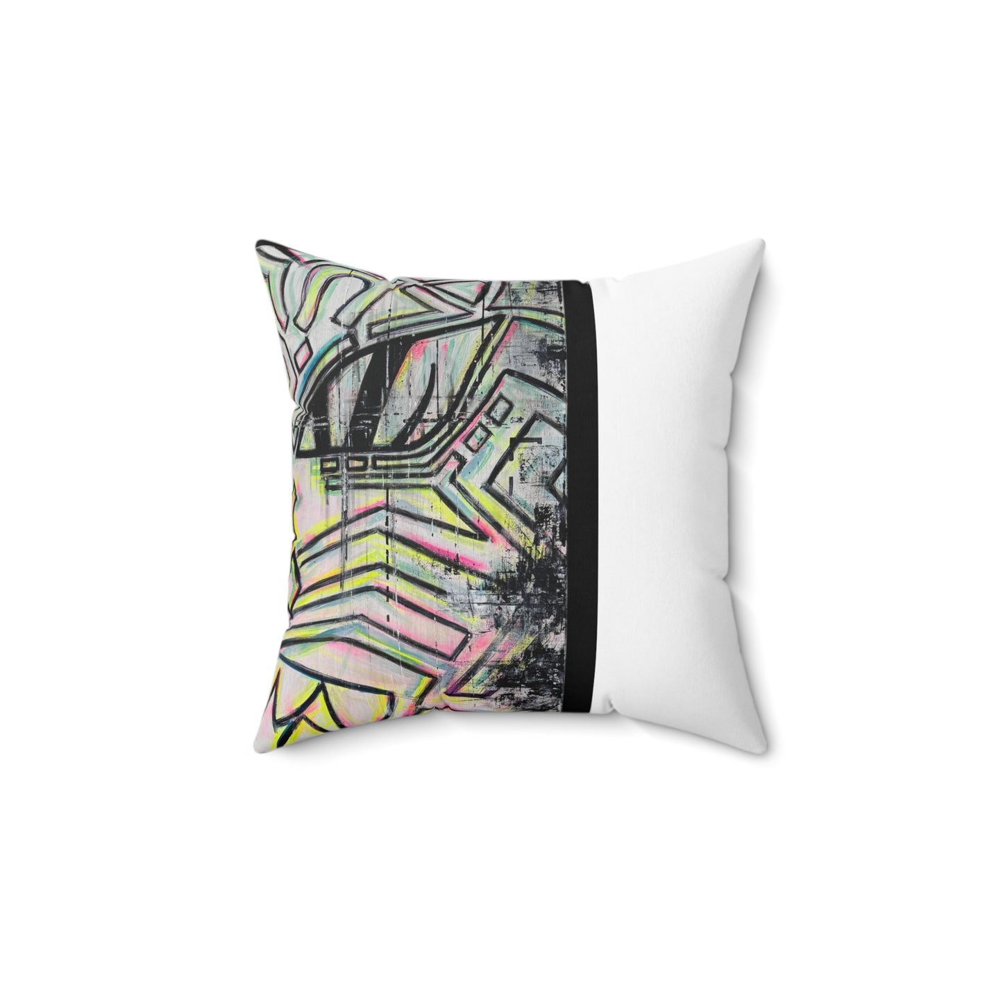 Spirit Spun Polyester Square Pillow