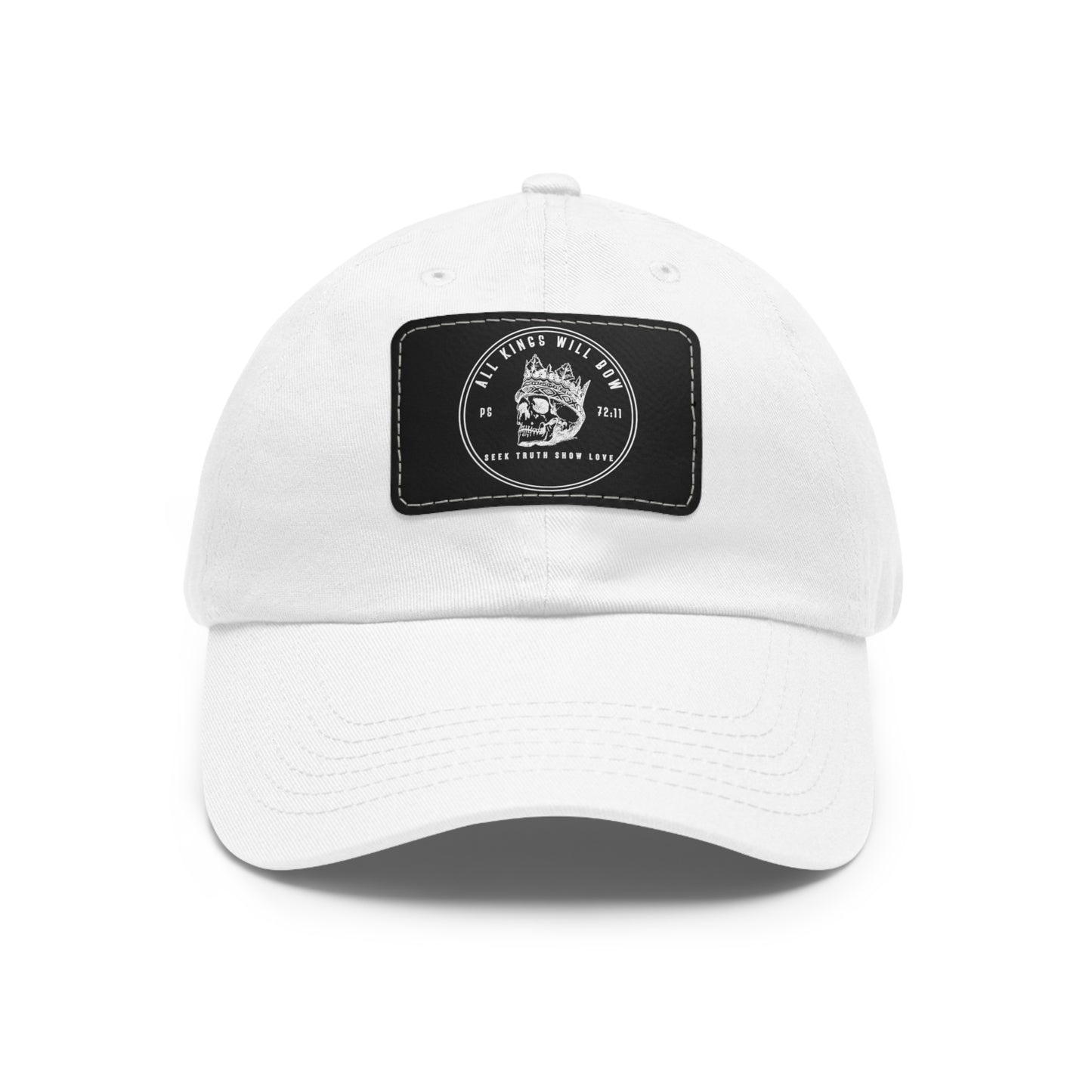 All Kings Hat with Leather Patch (Rectangle)