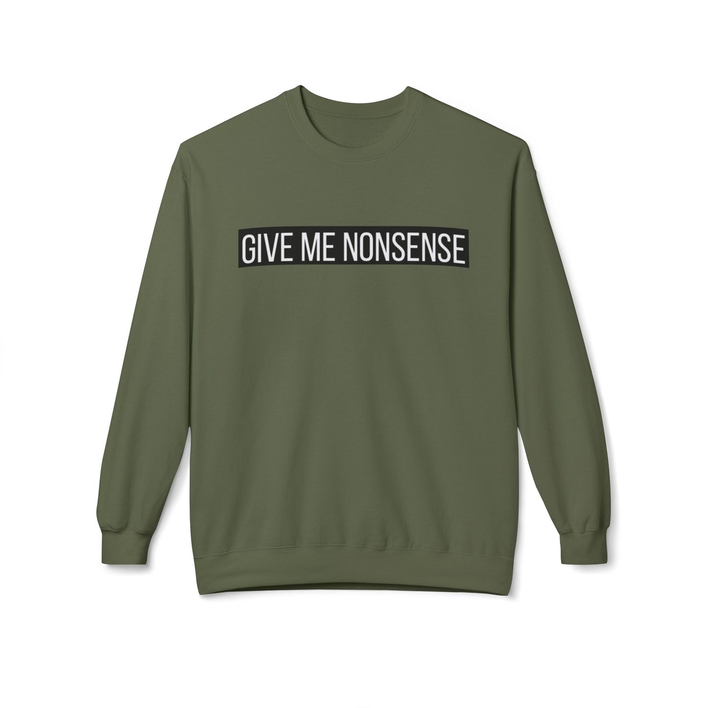 nonsense original Unisex Midweight Softstyle Fleece Crewneck Sweatshirt