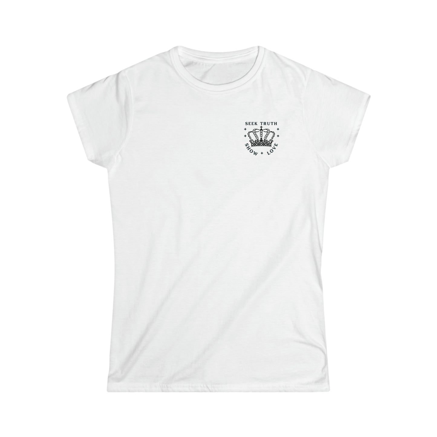 Seek Royal Truth Women's Softstyle Tee