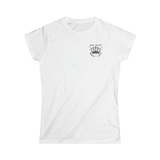 Seek Royal Truth Women's Softstyle Tee