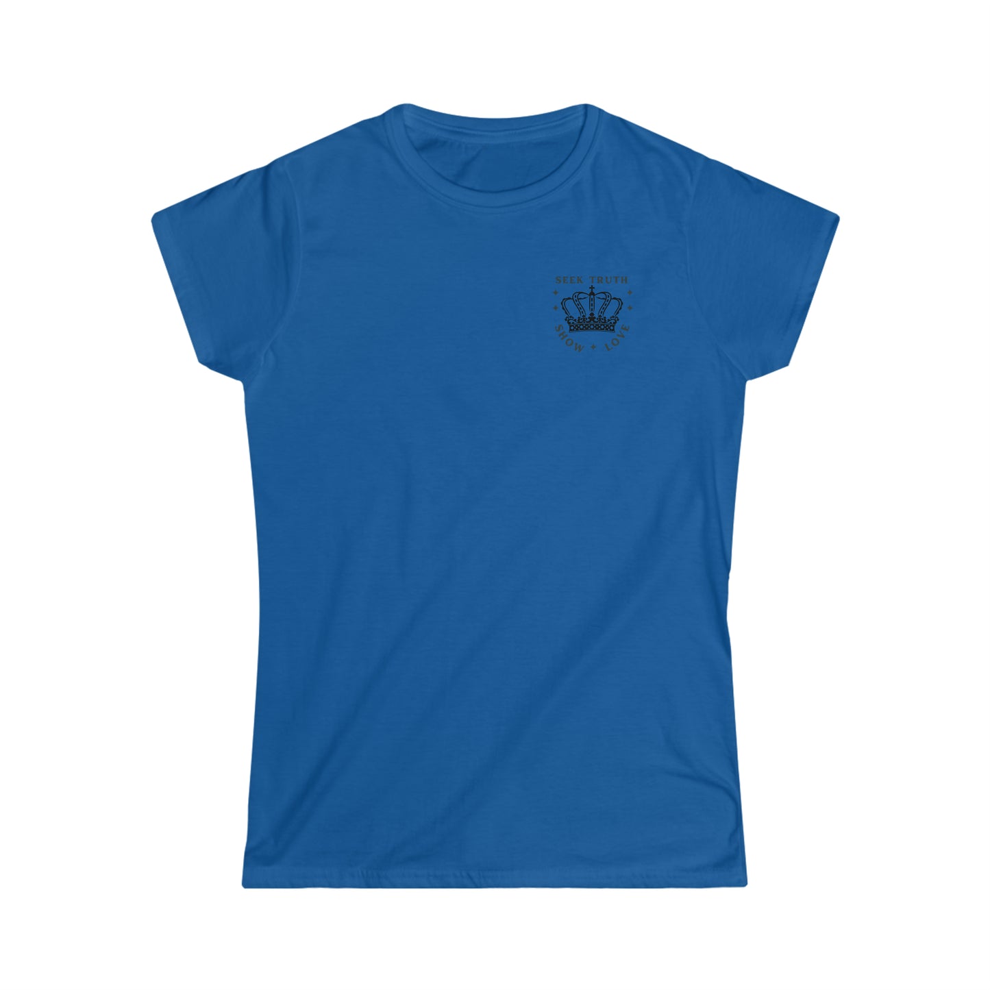 Seek Royal Truth Women's Softstyle Tee