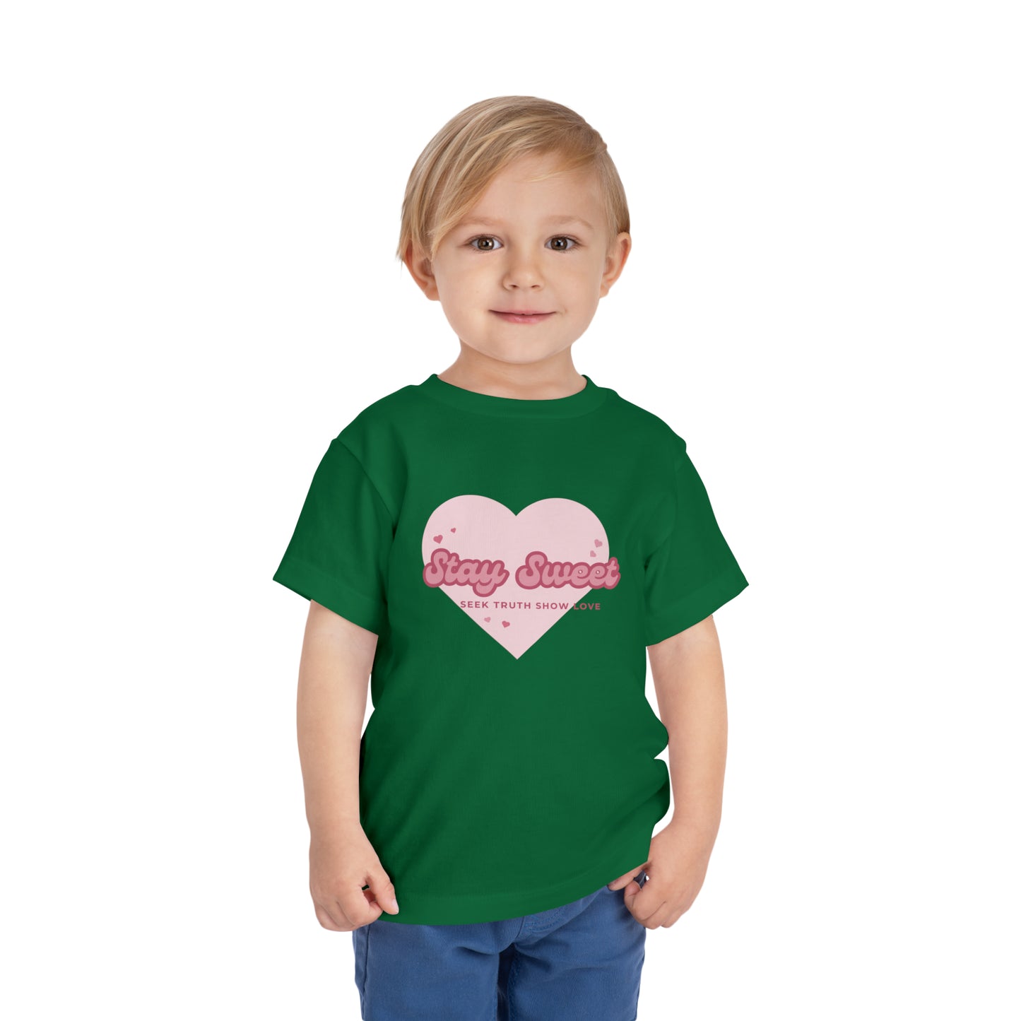 Sweetheart Toddler Short Sleeve Tee